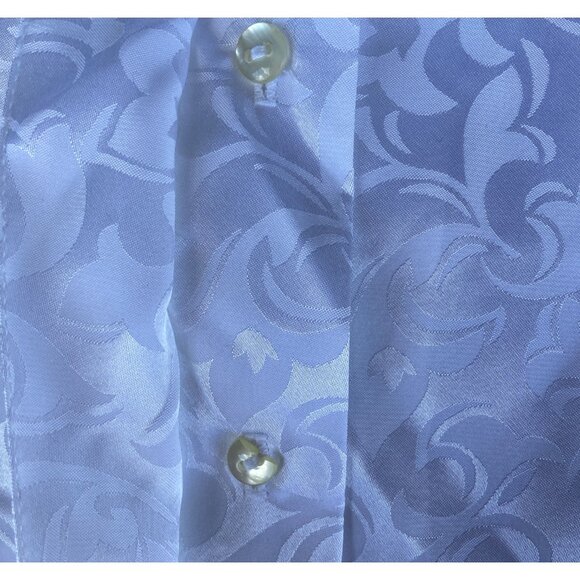 Vintage Ship'n Shore Women's Ivory Button Up Blouse Sz 10 Top Long Sleeve Collar - Picture 6 of 10